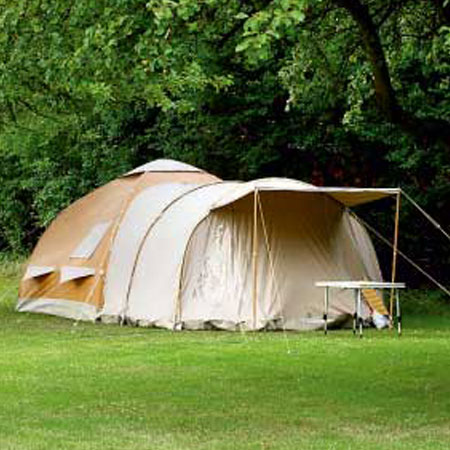 Camping ferie i teld